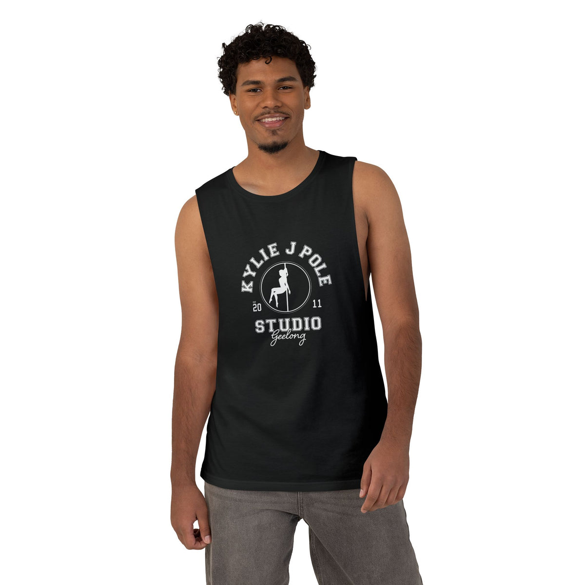 Air Chair All-White Collage Tank — The Print Bar