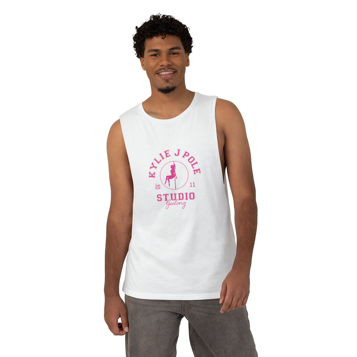 Air Chair All-Pink Collage Tank — The Print Bar