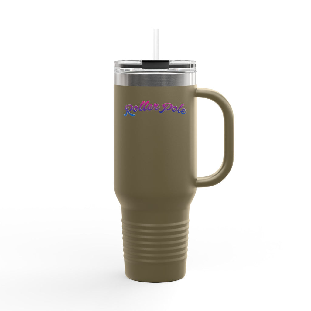 Roller Pole Insulated Travel Mug, 40oz