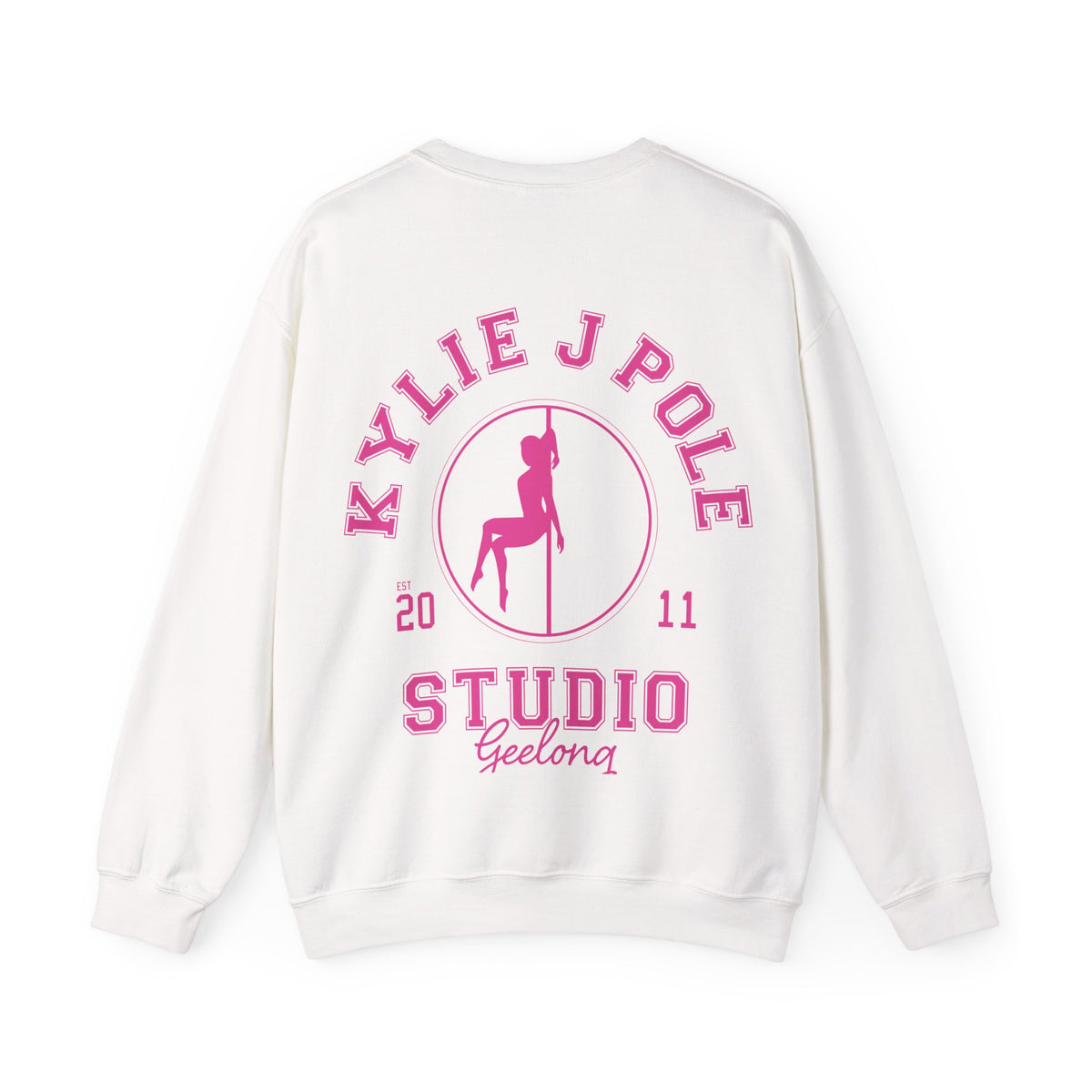 Pole Studio Crewneck Sweatshirt – "Kylie J Pole Studio" Logo