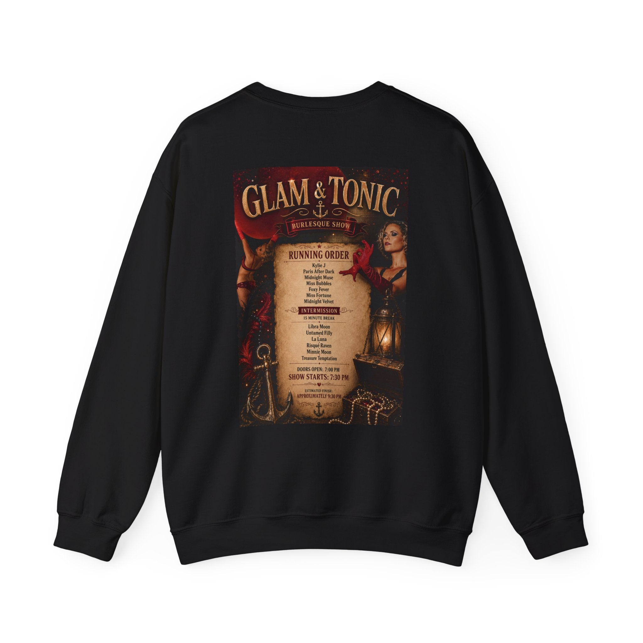 Glam & Tonic Vintage Crewneck Sweatshirt