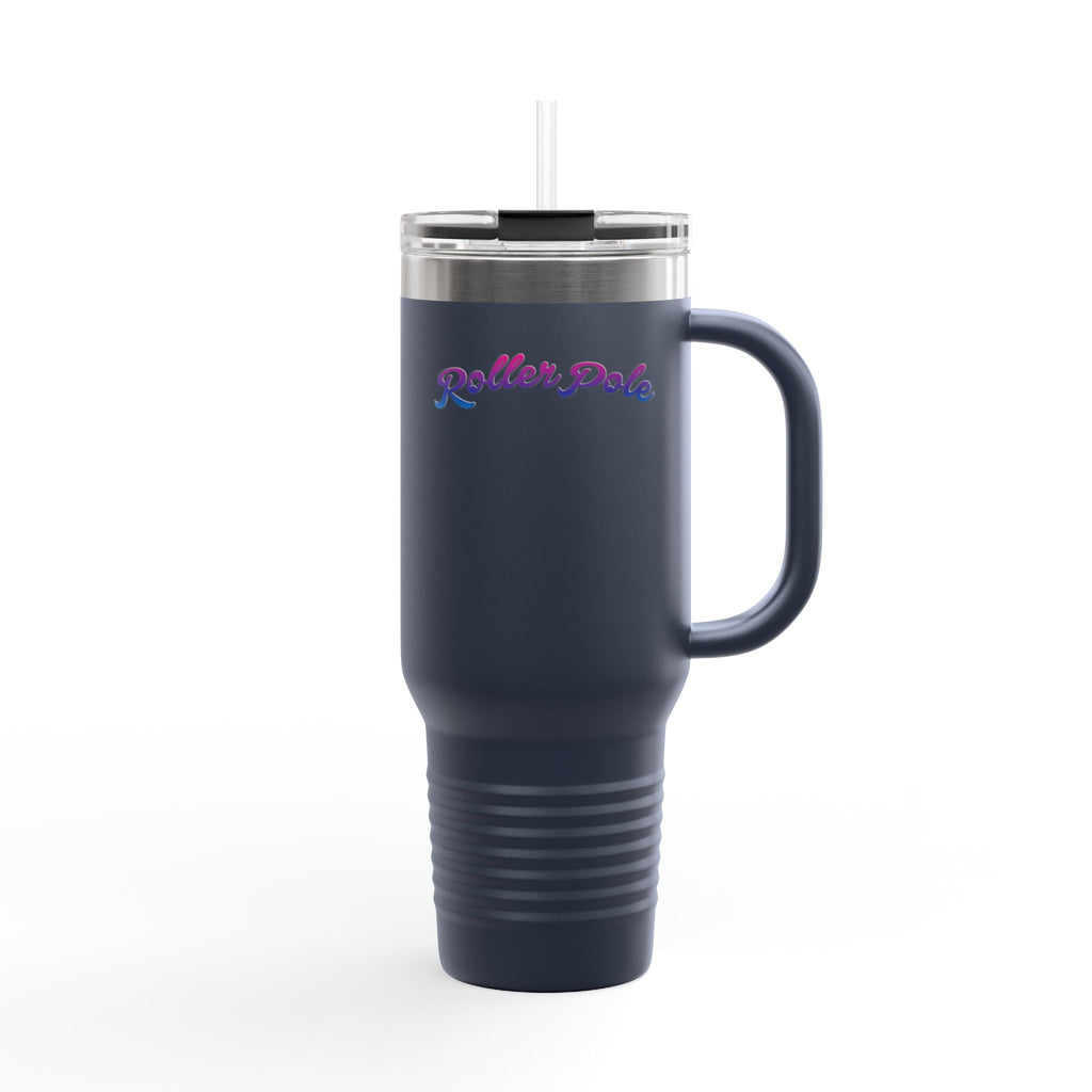 Roller Pole Insulated Travel Mug, 40oz